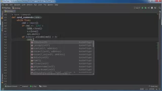 Python Reverse Shell Tutorial 3 Sending Commands to the Client
