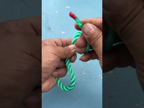 Authentic 3-strand rope splicing
