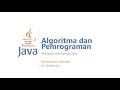 JAVA FULL - ALGORITMA PEMROGRAMAN DAN KOMPLEKSITAS