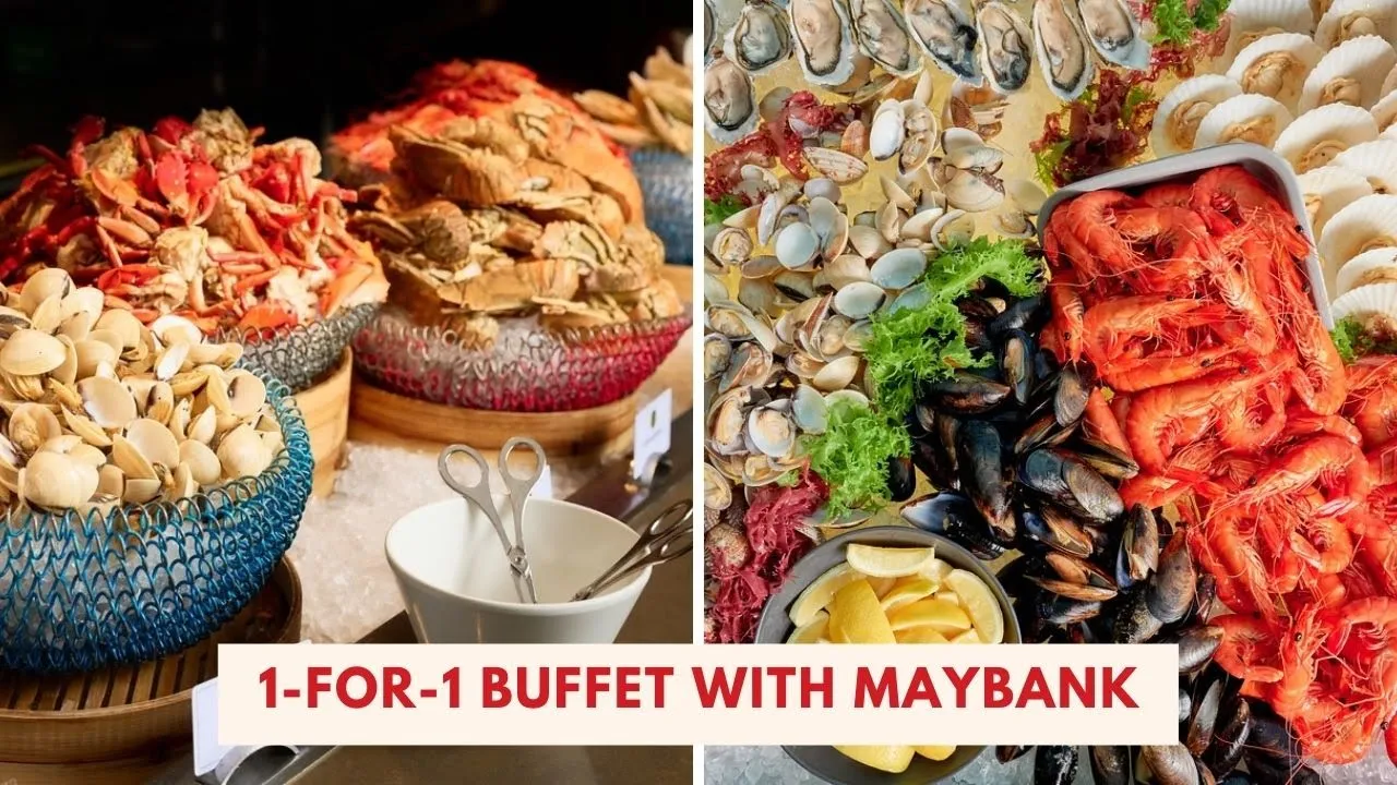 Enjoy 1-for-1 Buffets at Swisstel The Stamford and Fairmont Singapore with Maybank!