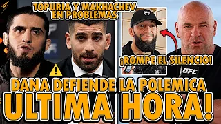 ¡LOCURA! ¡TOPURIA y MAKHACHEV AMENAZADOS! ¡JUSTIN GAETHJE EN PROBLEMAS vs USMAN NURMAGOMEDOV!