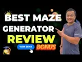 Best Maze Generator Review Demo OTO Bonus Create Stunning Maze Books for Amazon KDP in Minutes