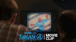 Steve Rogers and his son The Fantastic Four First Steps Movie Clip