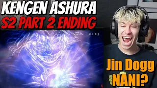 nani kengan ashura season 2 part 2 ed nani by jin dogg netflix anime reaction