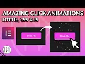 Add Animation on Click with Lottie Elementor - Tutorial 2024