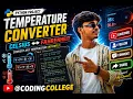 I Built a Temperature Converter in Python Celsius Fahrenheit Beginner Python Project