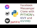 Clone Facebook Messenger with python s kivy and kivymd part Front End