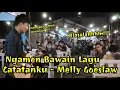 Download Lagu Lagi ngamen Pada Teriak Biasalahhh - CATATANKU - MELLY GOESLAW (LIRIK) Live Menoewa Kopi Jogja