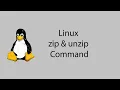 Learn Linux - zip and unzip Command