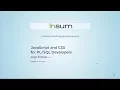 Javascript and CSS for Developers with Jorge Rimblas