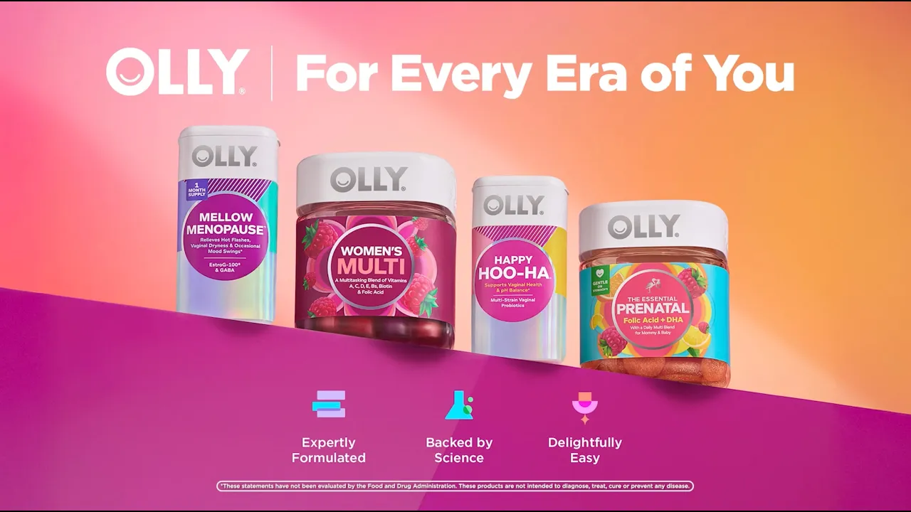 OLLY Wellness — OLLY — For Every Era of You (YouTube video ad)