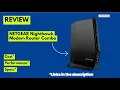 NETGEAR Nighthawk CAX30 Review 2025 DOCSIS 3 1 WiFi 6 Modem Router Combo AX2700 2 7Gbps