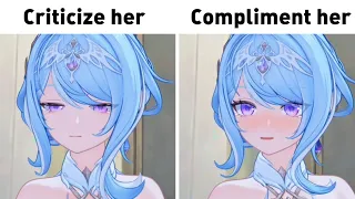 Extra Cutscene If you choose to Compliment Odette s dance she gets Flustered Genshin Impact 7 0