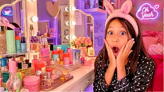 COMPREI A PENTEADEIRA DOS SONHOS DA CLOCLOE! 😱( Arrumando Maquiagem e Skincare)💄