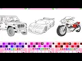 Car coloring games - Color car