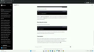 selenium using bash
