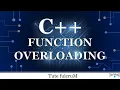 Topic 11 Part 1 Function Overloading compile time polymorphism cpp programming c tutorials