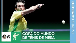 AO VIVO: HUGO CALDERANO NA COPA DO MUNDO DE TÊNIS DE MESA