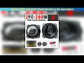 Lagu Best Seller 2pcs (2X280W) 560W Premium 4-Inch HiFi Car Speakers - HD Audio, 4.0 Surround, App Contr