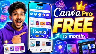 How To Get CANVA PRO FREE 12 Months 2026 - Claim Canva Pro Lifetime Free Coupon Code