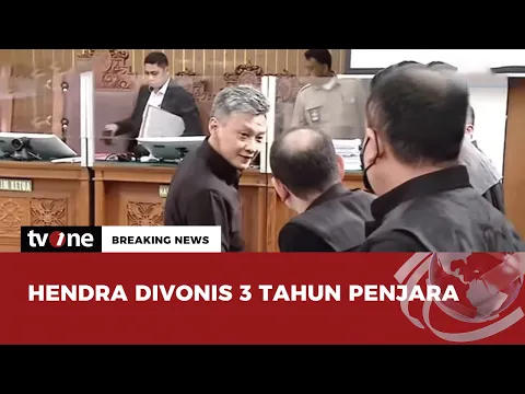 Hendra Kurniawan Divonis 3 Tahun Penjara, Hakim: Tak Tunjukkan Rasa Penyesalan