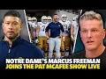 Notre Dame s Marcus Freeman Breaks Down Recruiting Strategy Biggest Lesson As Irish s Head Coach