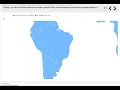 Interactive map visualization using Flourish Studio