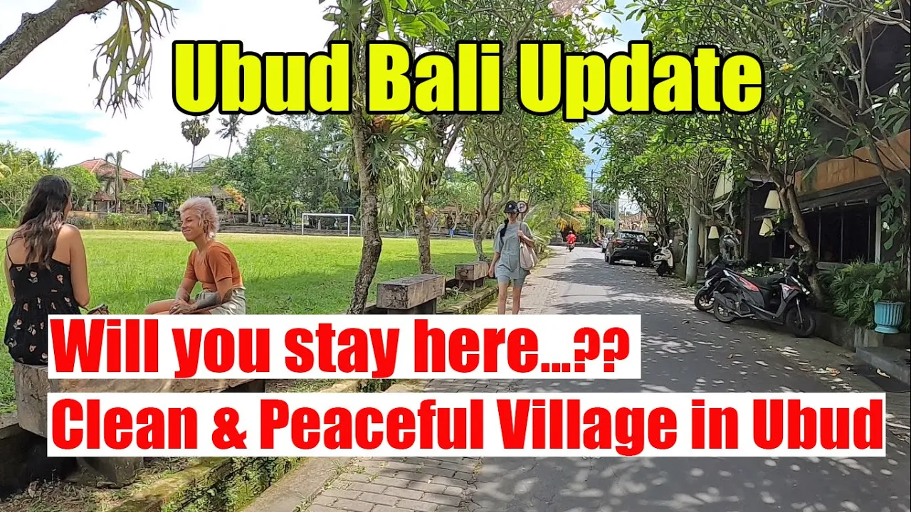 Ubud Situation Today | Nyuh kuning Village