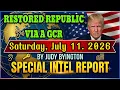 JUDY BYINGTON Special Intel Report RESTORED REPUBLIC VIA A GCR Update Saturday July 11 2026