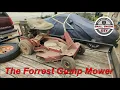 Old Snapper Comet rear-engine mower Barn Find sitting for 40 years
