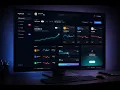 Premium Crypto Dashboard UI React Tailwind CSS