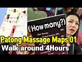 Patong beach Massage road maps Part 1 Phuket Thailand walking street 2022