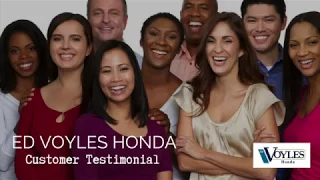 Ed Voyles Honda Customer Testimonial