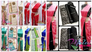 designer party wear satin silk saree latest collections sarees in online shopping vg fashions