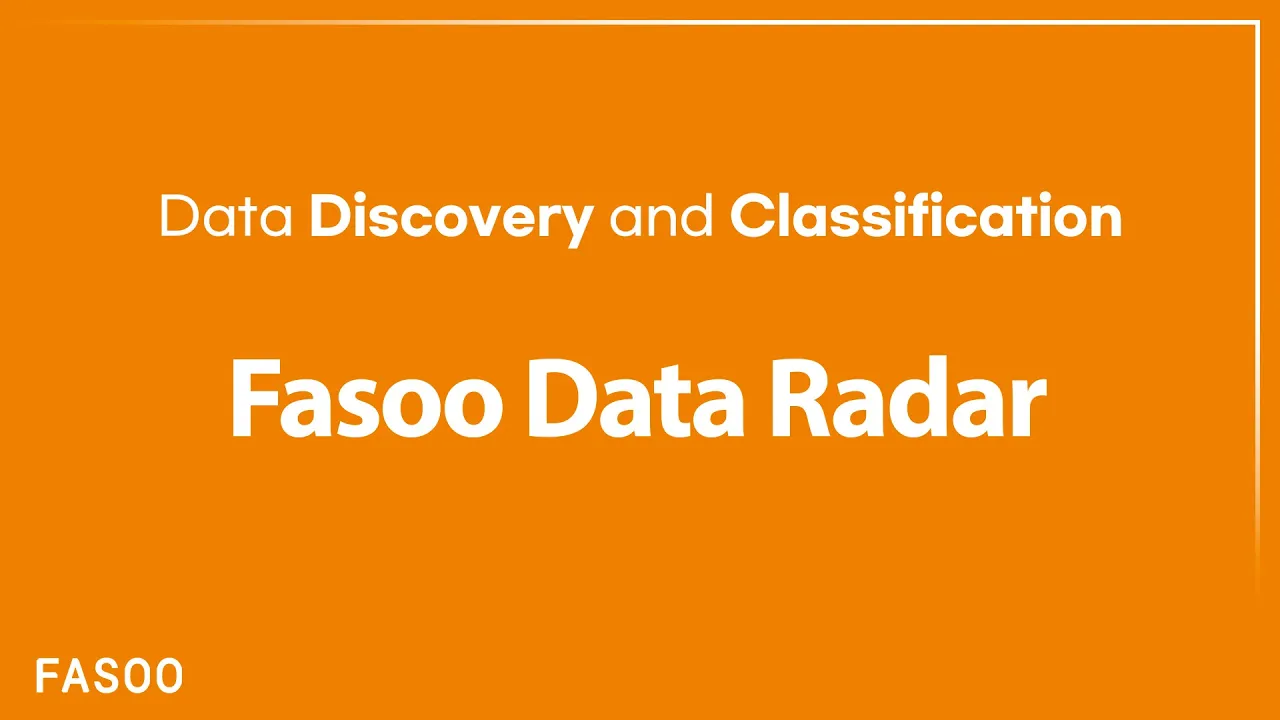 [Fasoo Data Radar] Discover, Classify and Protect Your Unstructured Data and comply with GDPR, HIPAA