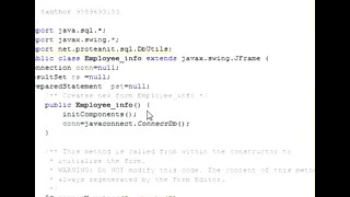 Java prog JTable Populate JTable data from database in java Netbeans and Sqlite mysql YouTube