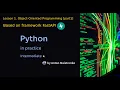 Lesson 1 OOP in FastAPI part1 Intermediate Python in practice