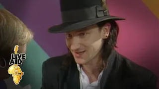 Bono - BBC Interview (Live Aid 1985)