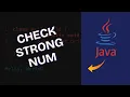 How to Check Strong Number in Integer in Java 2025