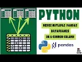 Merge multiple dataframes 2 or more using python pandas and reduce function