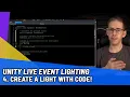 Create A Light With Code In Unity
