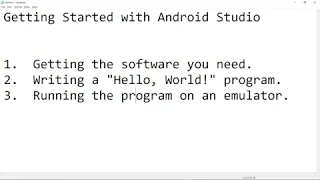 Android Programming Tutorial Compiling Your First App Using Android Studio - Hello World
