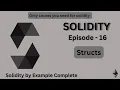 Struct in Solidity Blockchain Mastery EVM Solidity
