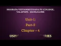 Chapter 4 Using Python Libraries Part 6 By Mr Rohith