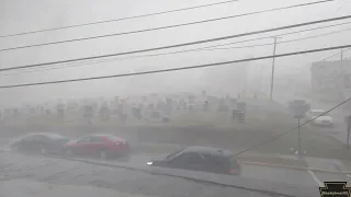 Brackenridge Pennsylvania Wind and Hail Storm (March 16th, 2025)