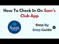 How to Check In on Sam s Club App - Curbside Pickup Order Status Entry Guide