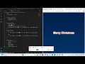 HTML CSS Javascript Project 34 Merry Christmas Created by Trishanth Kumar