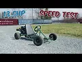 Predator 212cc Stage 2 Speed test
