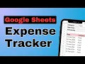 How to Make a Mobile Expense Tracker in Google Sheets