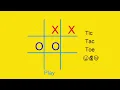 How to make a simple game of tic tac toe in python